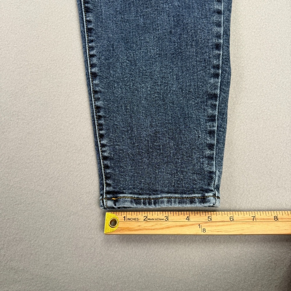 Levi's Silver Tab Mom Jeans Women's Size 31x27 High-Rise Tapered Blue Denim - Picture 16 of 16
